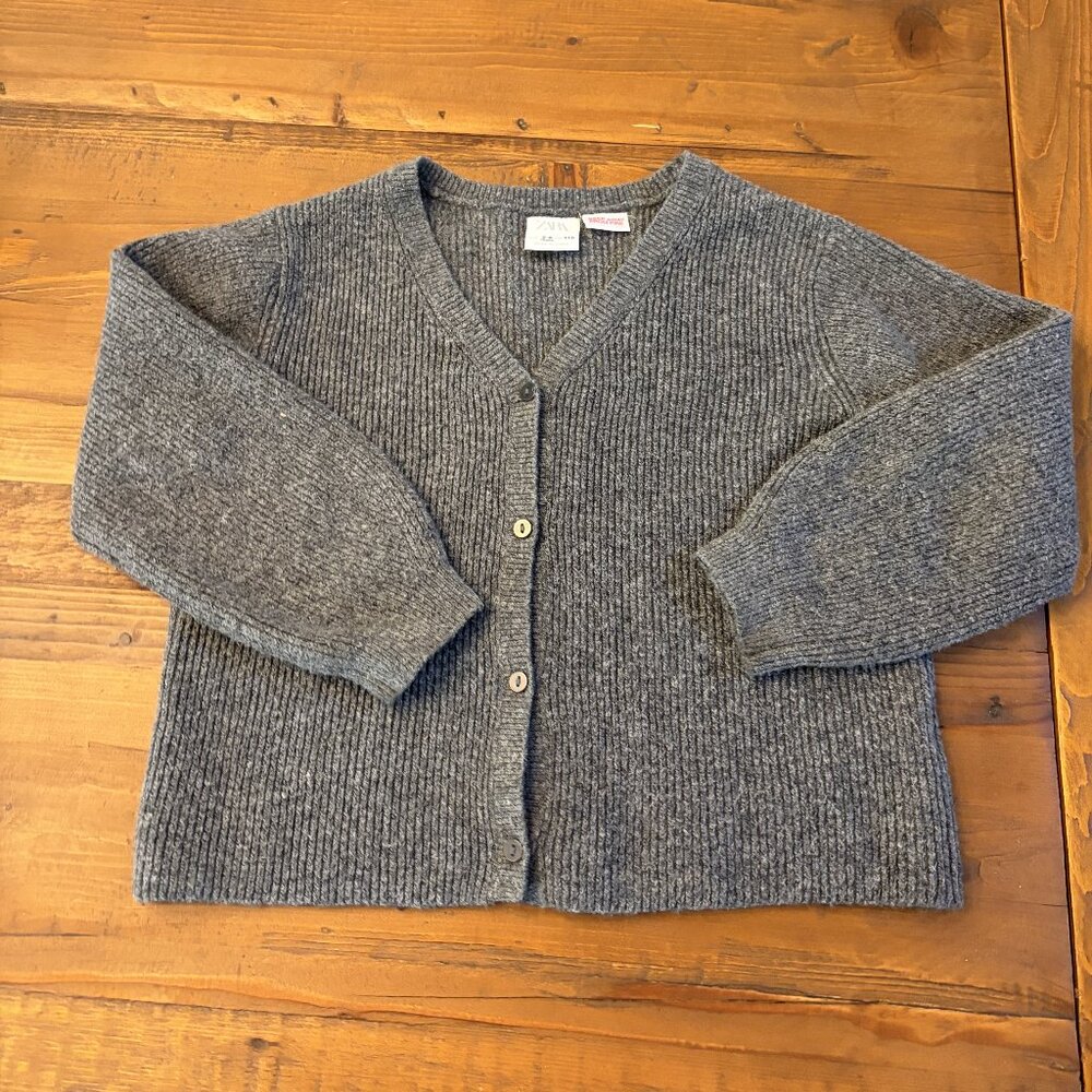 Zara Girls Grey Sweater- Sweater 6